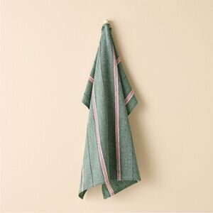 Flour Sack Towel with Green/Red Stripe - Hearth & Hand™ with Magnolia